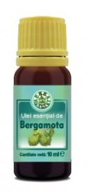 Ulei esential de bergamota 100% pur, 10ml- Herbavit [1]