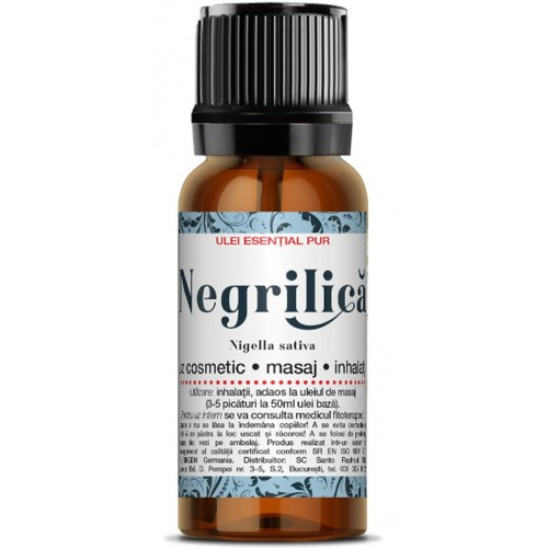Ulei negrilica esential 10ml - Santo Raphael [1]