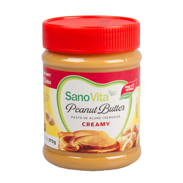 Unt de alune-pasta alune cremoasa 375gr - Sano Vita [1]