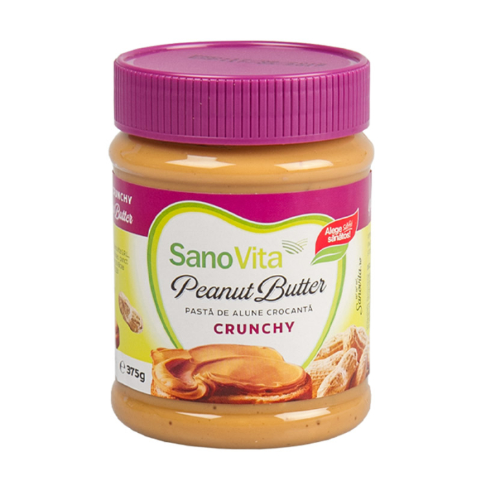 Unt de alune-pasta alune crocanta 375gr - Sano Vita [1]