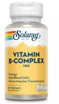 Vitamin b-complex 100mg 50cps vegetale - Secom [1]