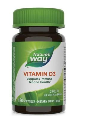 Vitamin d3 2000ui 120cps moi - Secom [1]