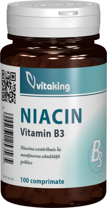 Vitamina b3 (niacina) 100mg 100cpr - Vitaking [1]