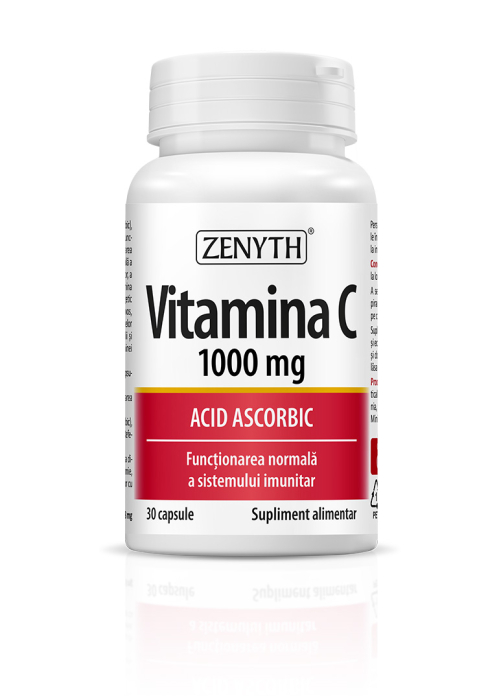 Vitamina C 1000mg acid ascorbic 30cps [1]