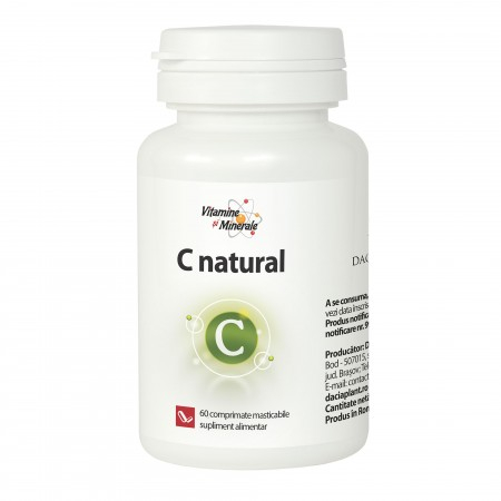 Vitamina c 60cpr masticabile - Dacia Plant [1]
