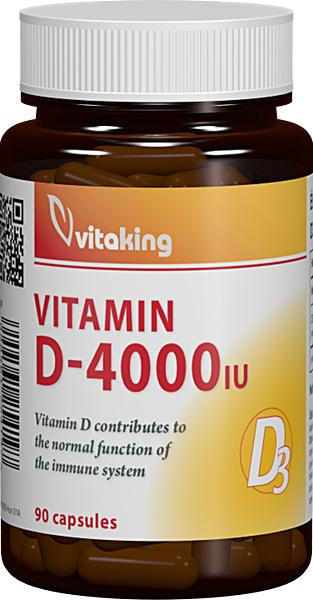 Vitamina d4000ui 90cps - Vitaking [1]