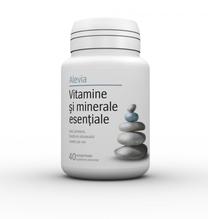 Vitamine&minerale esentiale 40cpr - Alevia [1]