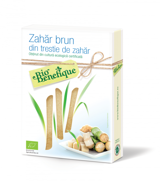 Zahar brun trestie de zahar 400gr (bio) - Sly Nutritia [1]