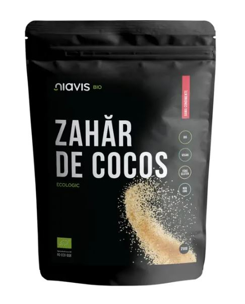 Zahar de cocos ecologic (bio) 250gr - Niavis [1]