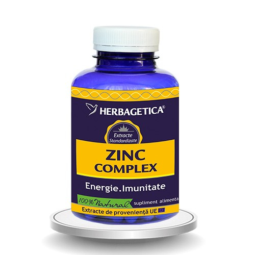 Zinc complex organic 120cps - Herbagetica [1]