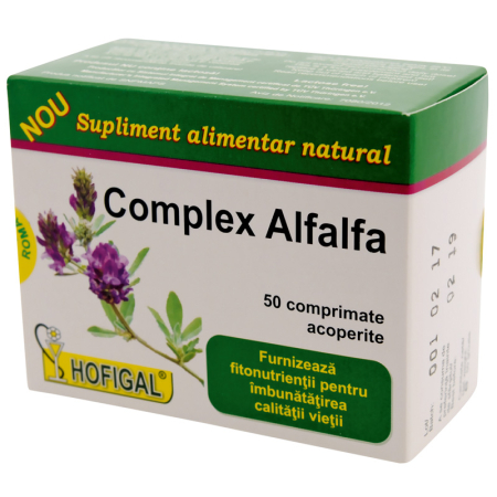 Afectiuni - Complex alfalfa 50cpr - Hofigal