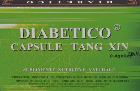 Afectiuni - Diabetico tang xin 18cps - Cici Tang