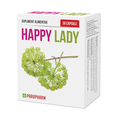 Afectiuni uro-genitale - Happy lady 30cps - Quantum Pharm