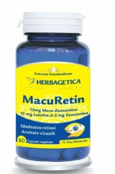 Afectiuni uro-genitale - Macuretin 30cps - Herbagetica