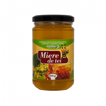 Derivate din miere - Miere Tei 400gr - Onedia
