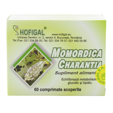 Afectiuni - Momordica charantia 60cpr - Hofigal