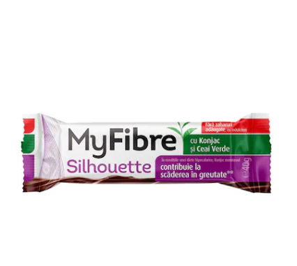 Alimente & Dieta - Myfibre silhouette baton scadere in greutate 40g - Sly Nutritia