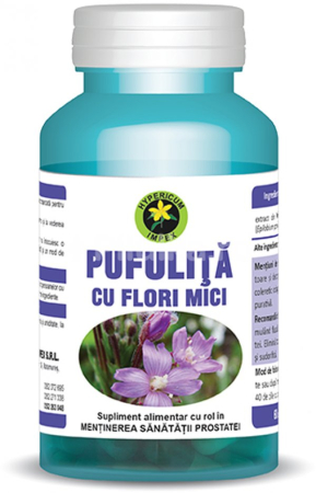Afectiuni uro-genitale - Pufulita cu flori mici 60cps - Hypericum