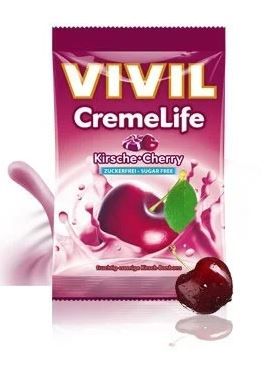 Alimente & Dieta - Vivil creme life cirese fara zahar 90gr - Vivil