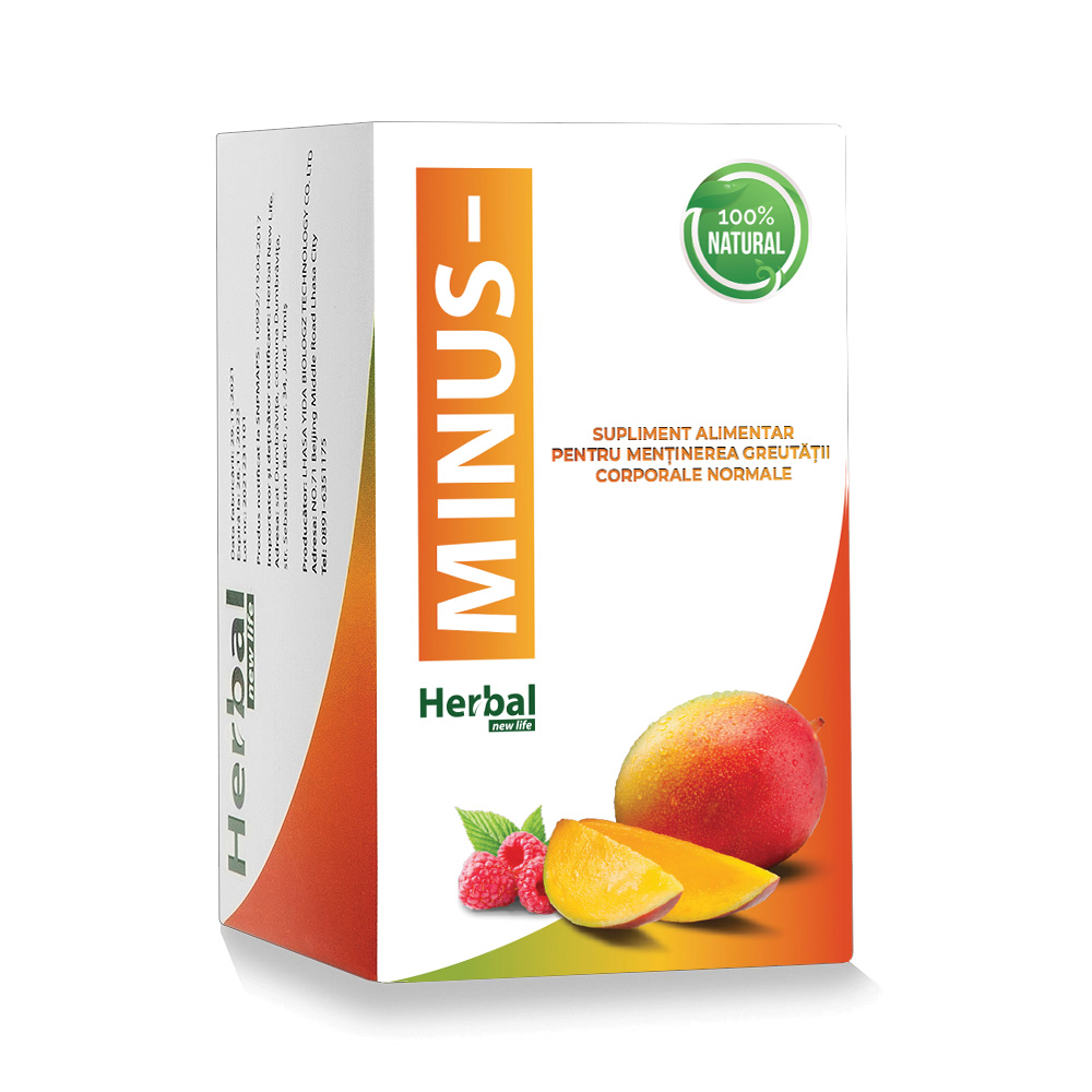 Produse - Pastile pentru controlul greutatii Minus Capsule | Herbal New Life