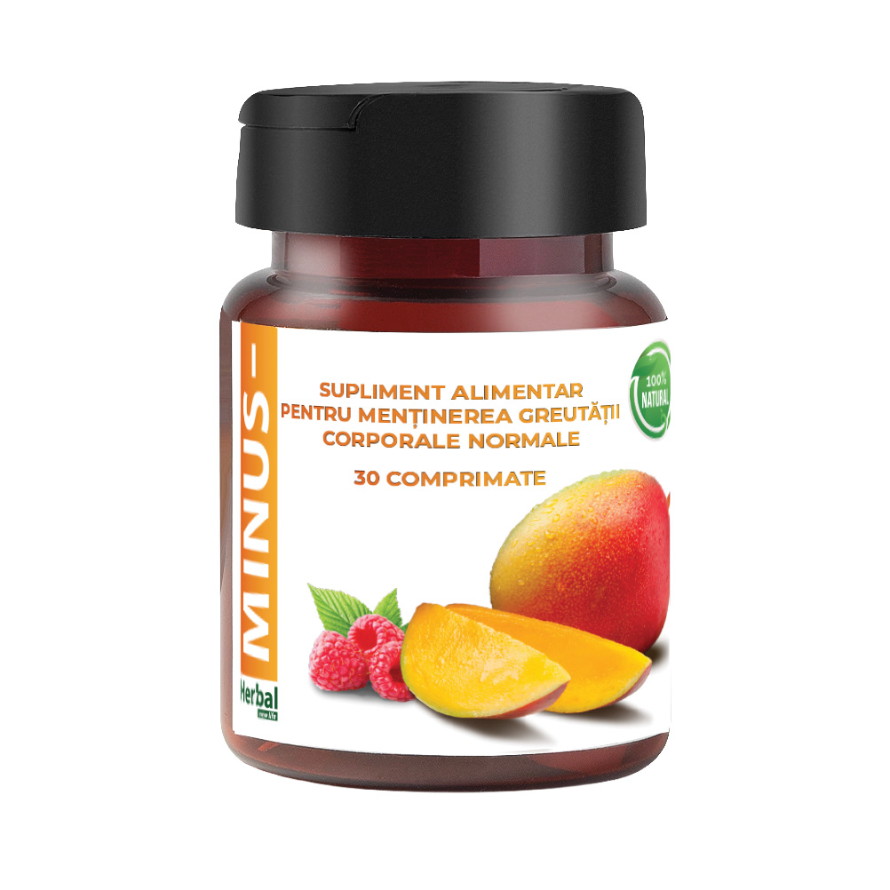Supliment alimentar pentru controlul greutatii  MINUS- | Pachet 2 buc (60 comprimate) [1]