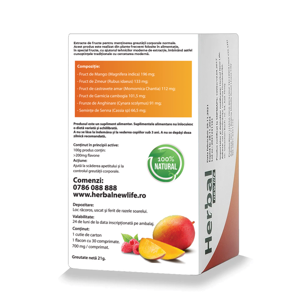 Supliment alimentar pentru controlul greutatii  MINUS- | Pachet 2 buc (60 comprimate) [5]