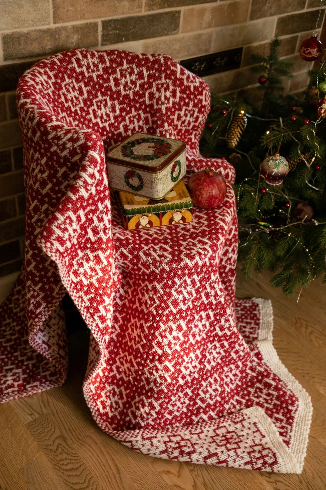 Плед Трикотажнии Wool Шерсть