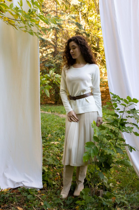 Hermina Bluza Dama Clasica Tricotata ML153 [2]