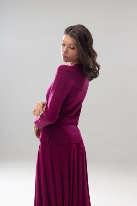 Hermina Bluza Dama Clasica Tricotata ML153 [2]