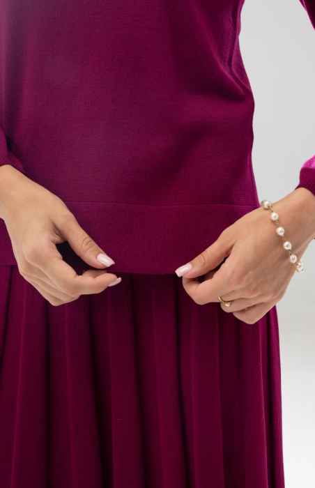 Hermina Bluza Dama Clasica Tricotata ML153 [4]