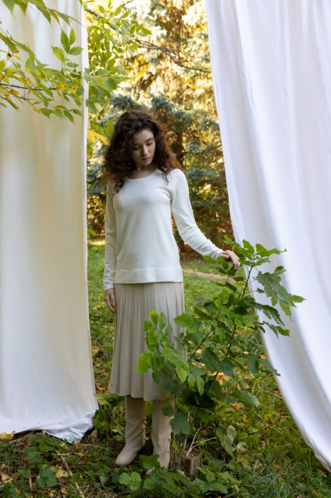 Hermina Bluza Dama Clasica Tricotata ML153 [4]
