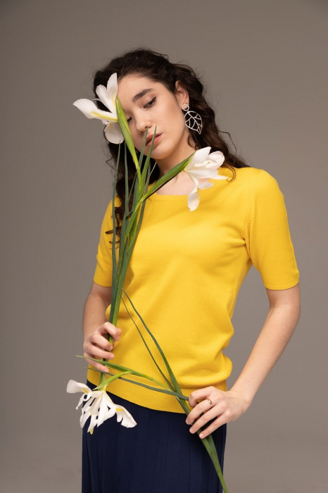 Hermina Bluza Dama Clasica Tricotata MS115 [3]