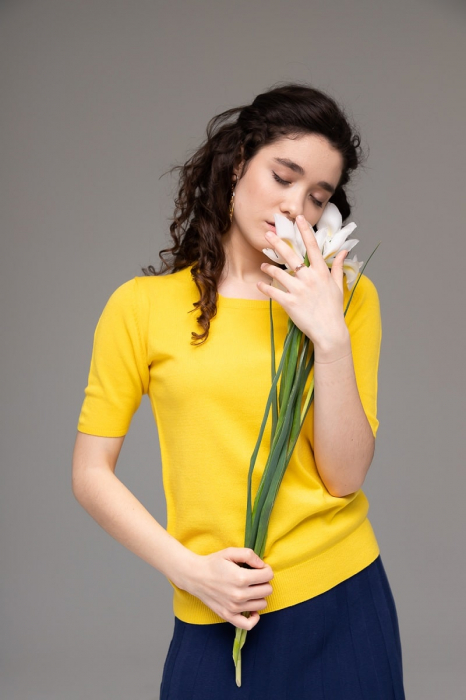 Hermina Bluza Dama Clasica Tricotata MS115 [2]