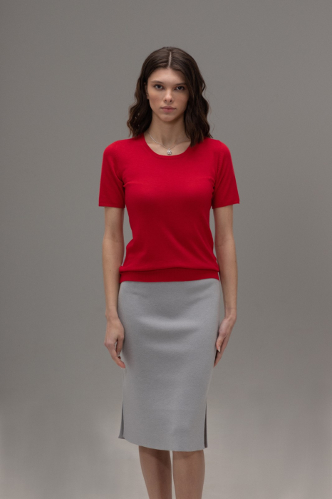 Hermina Блузка Женская Классическая Вискоза MS117 [2]