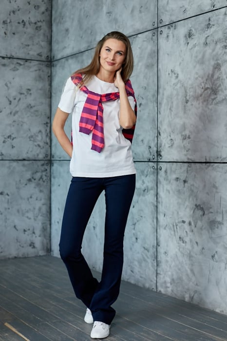 Hermina Bluza Dama Decolteu-V Tricotata Bumbac S3720 [3]