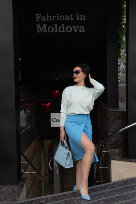 Hermina Блуза Женская Трикотажная ИЗ МЕРИНОСОВОИ ШЕРСТИ 156 [7]