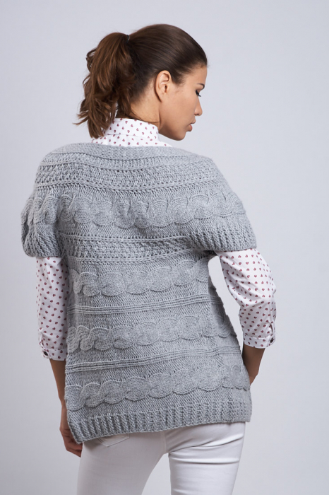 Hermina Cardigan Dama Tricotat Stanuta [3]
