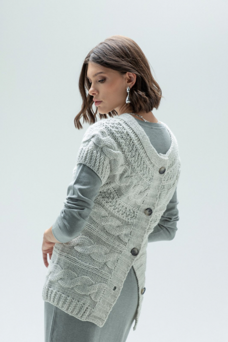 Hermina Cardigan Dama Tricotat Stanuta [2]