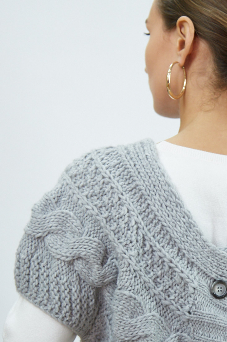 Hermina Cardigan Dama Tricotat Stanuta [4]