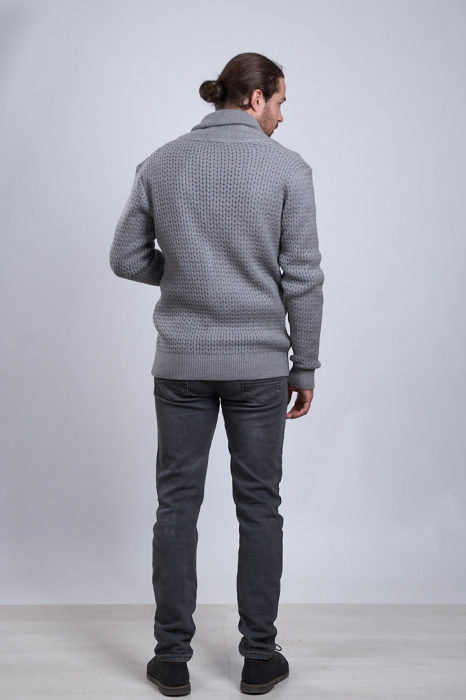 Hermina Cardigan Barbati Tricotat Bumbac 202 [3]