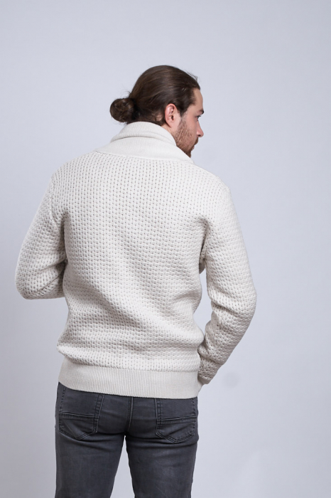 Hermina Cardigan Barbati Tricotat Bumbac 202 [2]