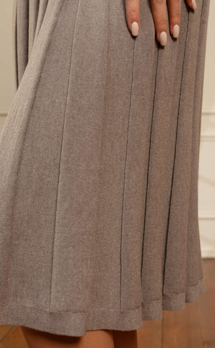 HERMINA FUSTA EVAZATA TRICOTATA MARIMI MARI F265MM [2]