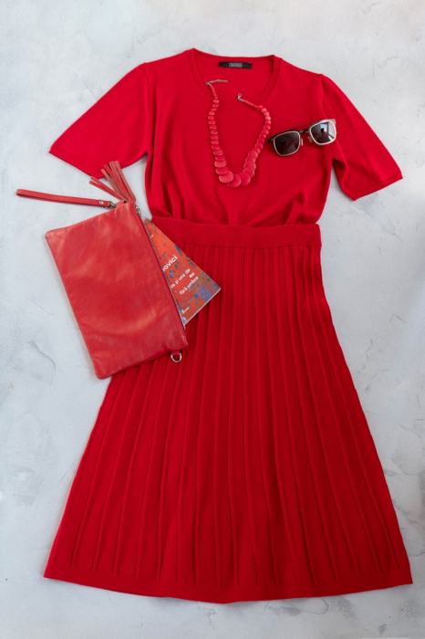 HERMINA ЮБКА ТРИКОТАЖНАЯ F461 [3]