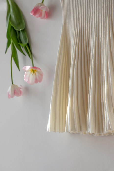 HERMINA FUSTA TRICOTATA PLISATA DAMA F266 [4]