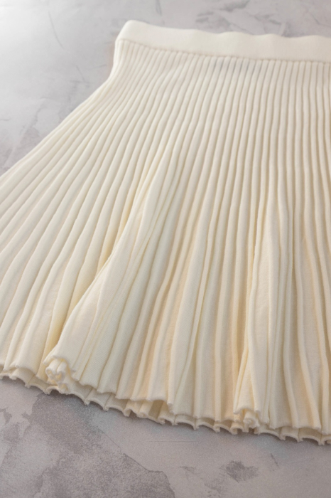 HERMINA FUSTA TRICOTATA PLISATA DAMA F266 [3]