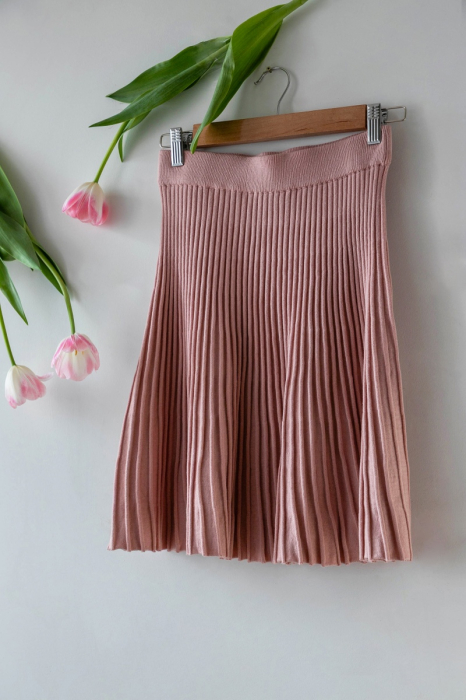 HERMINA FUSTA TRICOTATA PLISATA DAMA F266 [2]