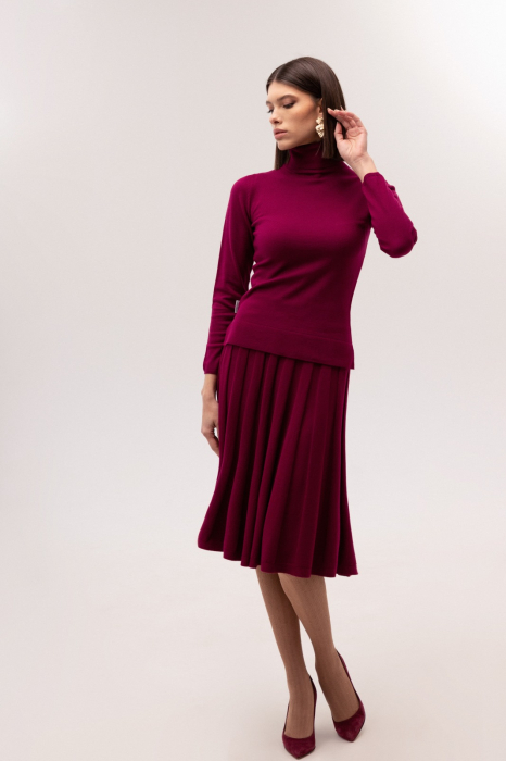 Hermina Maleta Dama Guler Inalt Tricotata Roll ML132 [3]