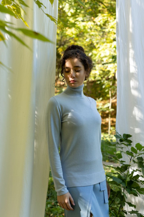 Hermina Maleta Dama Guler Inalt Tricotata Roll ML132 [3]