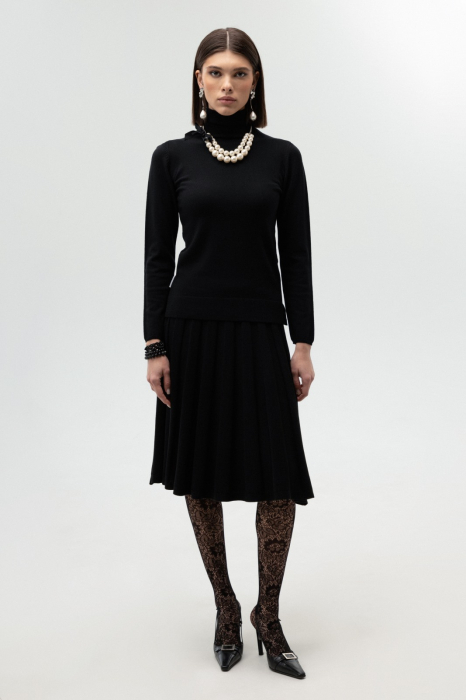 Hermina Maleta Dama Guler Inalt Tricotata Roll ML132 [2]