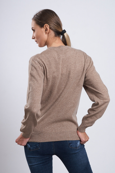 Hermina Pulover Dama Tricotat Casmir R-Neck [3]